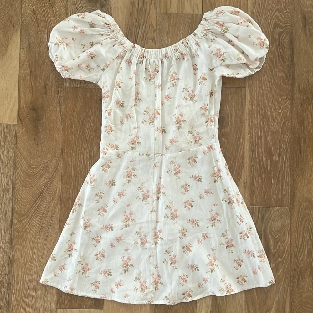 Reformation Bowie Linen Dress - Picture 7 of 8
